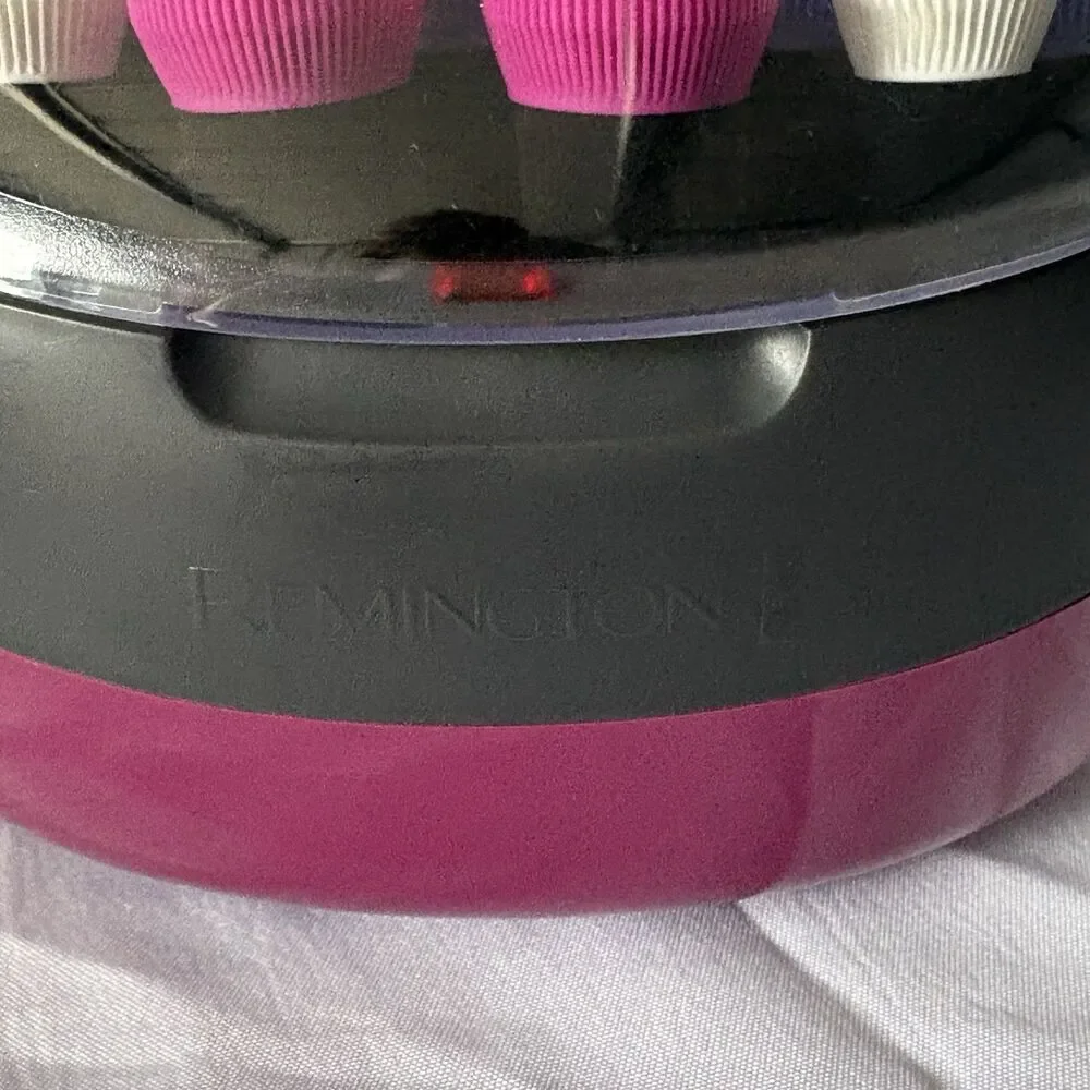 Remington Hot Hair Rollers Iconic Velvet H5600 20 Piece Set No Clips